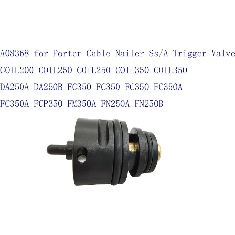 Trigger Valve Assembly A08368 For Porter Cable RN175 Roofing FN250A,FC350