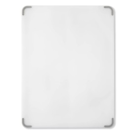 15"x20" Non-Slip Poly Cutting Board, White, New