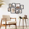 ArtbyHannah 8 Pack Black Picture Frames fo Gallery Wall Set