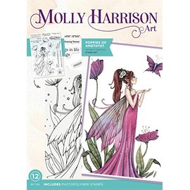 CC INTERNATIONAL LLC Stamp PHOTOPOLYMER, Poppies of Amethys