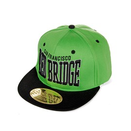 RED BRIDGE Men's Baseball Cap San Francisco Embroidery Green-Black