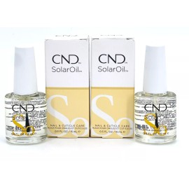 CND Solar Oil Nail Cuticle Conditioner Treatment Pack Of 2 0.5 oz In Box 2023