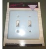 AmerTac Vintage American Tack & Hardwar Ceramic Double Switch Plate