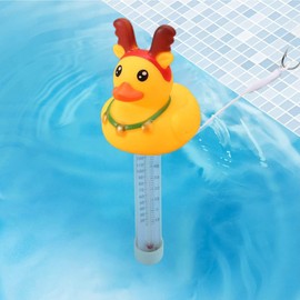 Pool Temperature Gauge Floating | Easy Read Duck Water Temperature Gauge - Easy Read Pool Water Temperature Gauge for Outdoor and Indoor Swimming Pools, Spas, Hot Tubs, Ponds