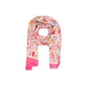 QUEEN HELENA SC13 Lightweight Scarves Casual for Women, SC13-1 Fuchsia