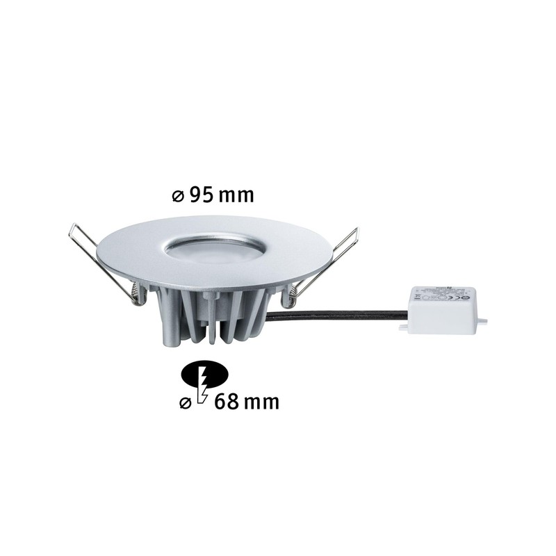 Paulmann 79666 Outdoor House Recessed Light IP44 530lm 3000K 4.4W