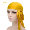 Silky Satin Durags for Men (Gold)