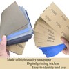 Piowio 30 Pcs 1000-12000 Wet Dry Sandpaper 1000 1200 1500