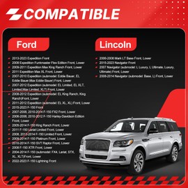 K100025 Front Alignment Camber Caster Adjusting Bolt Kit Fits for Expedition 2007-2023, Ford F150 2004-2023 OE# K100025 （Set of 2） (K100025) (K100025-Fit4drive)