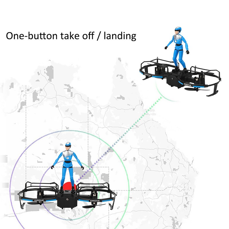 E020 2‑Axle RC Stunt Paraglider Drone Altitude Hold Mode Drone