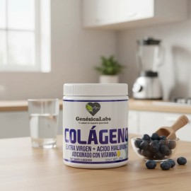 Colageno Hidrolizado + Acido Hialuronico Con Vitamina E Y C