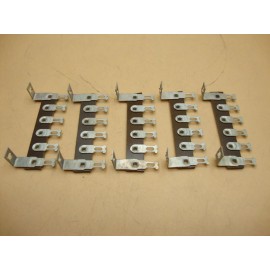 Unbranded Terminal Strip, 6 Lug, 2 Lug Common, Phenolic Terminal Strip NOS (M213) (Qty 5)