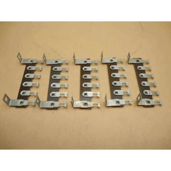 Unbranded Terminal Strip, 6 Lug, 2 Lug Common, Phenolic Terminal