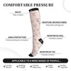 Yealedee Pig Compression Socks Calf Knee High Support Socks Novelty