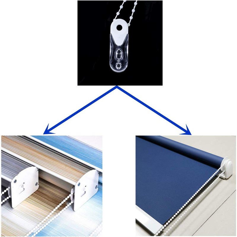 Cutelec Blinds Accessories Cord Weight Plastic for Vertical,Windows,Roller Blinds 2Pack