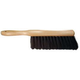 PFERD 89400 Maintenance Plastic Block Heavy Duty Line Coarse/General Purpose Sweep Counter Duster, Black Tampico Bristles, 2-1/2" Trim Length, 8" Length