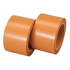 エバニュー(EVERNEW) 体育館用 ラインテープ消し 50m 2巻入 EKA070 長さ50m×幅7cm