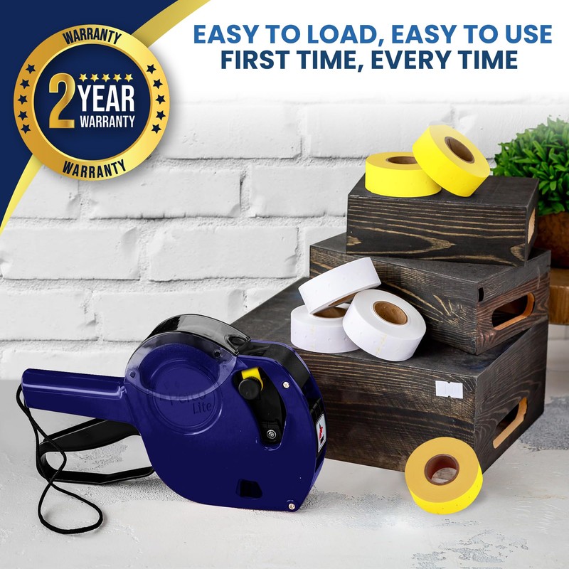 Perco Lite 1 Line Price Gun with Labels Kit -