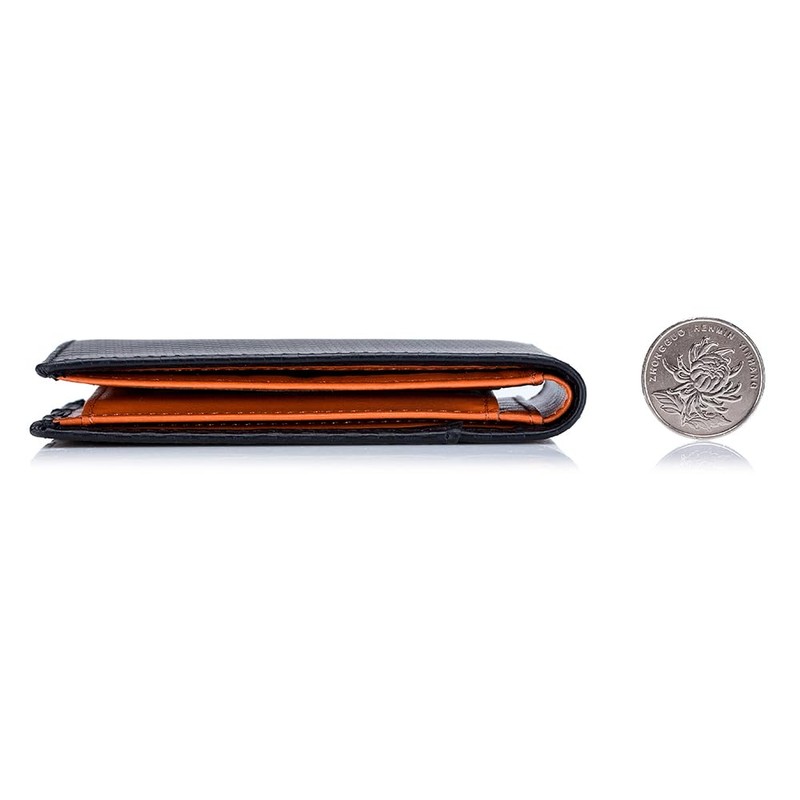 Yocipa RFID Bifold Genuine Leather Men's Wallet, Compact, Thin, Multi-functional