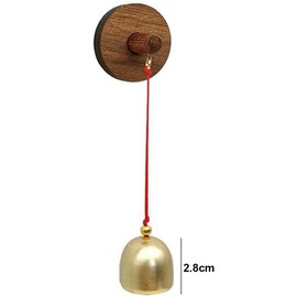 HHWRT Shopkeepers Bell, 2 Pcs Door Chime for Business When Entering, Vintage Entry Alert Bell, Store Entrance Reminder Bell, Vintage Creative Wood Wind Chime for Retail Stores, Cafés, Offices