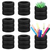 Tenceur 8 Pcs Tire Shaped Pen Holder Desk Decor for
