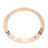 Watch Bezel Insert 38mm Ceramic Embossed Digit Watch Bezel Ring