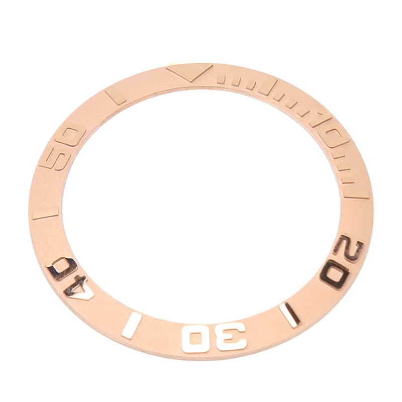 Watch Bezel Insert 38mm Ceramic Embossed Digit Watch Bezel Ring