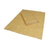 Caspari Moiré Paper Guest Towel Napkins in Gold - 15