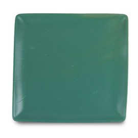 CtoC JAPAN Hasamiyaki OP-957492 Square Plate, 6.1 x 6.1 inches (15.5 x 15.5 cm), Mommy, Bread Plate, Green, Mat