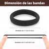 100 Pcs Ligas para Cabello Elásticas, Donas para el Cabello