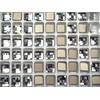 Crystal, Preciosa Czech MC Chessboard Square Maxima Flatback Stones Style