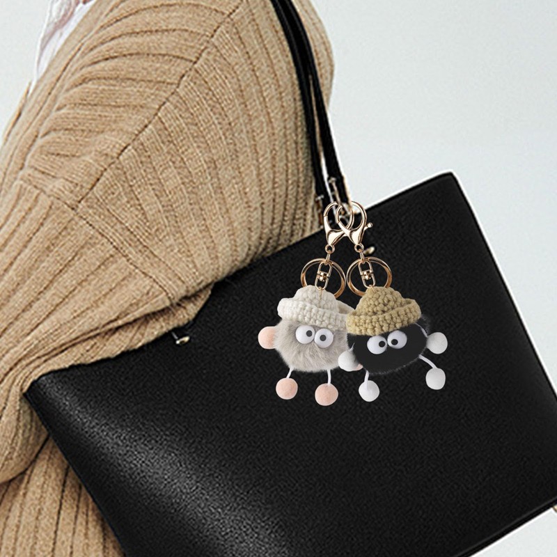 SSKHE Cute Keychain Cute Soft Plush Pendant, Plush Keychain for