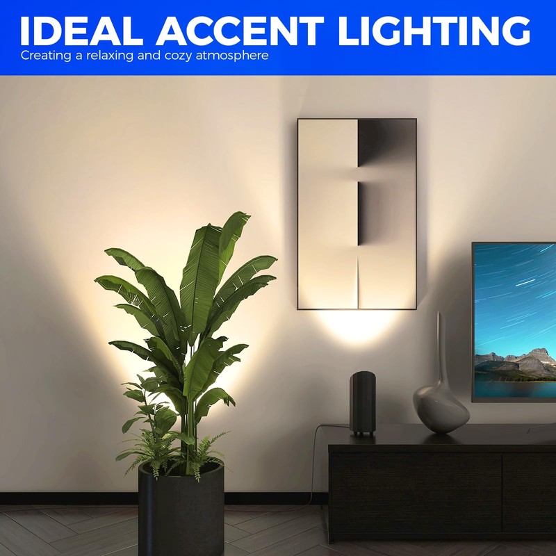 Barrina Uplighting Indoor Spotlight, 2700K E26 Bulb, 2 in 1