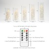 kakoya Flameless LED Candles with Timer 5 Pc Flickering Flameless