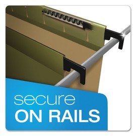 Pendaflex 6152X2 Hanging Folders,2-Inch Exp,1/5 Cut Tabs,Letter,20/BX,Std. GN