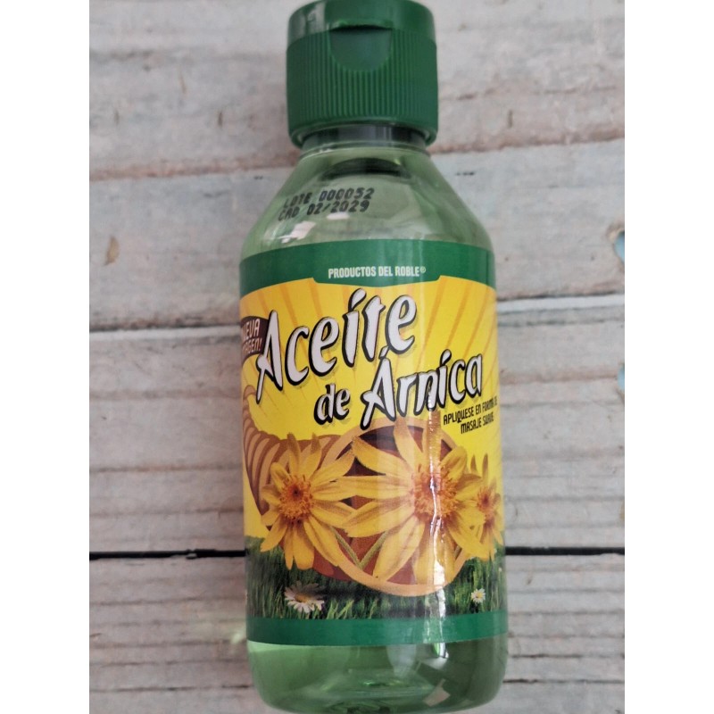 LA PALOMA Aceite de Arnica - 100% Natural 120ml 4oz