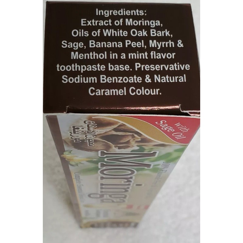 Essential Palace 1 Tube MORINGA Toothpaste 5 in 1 Essential