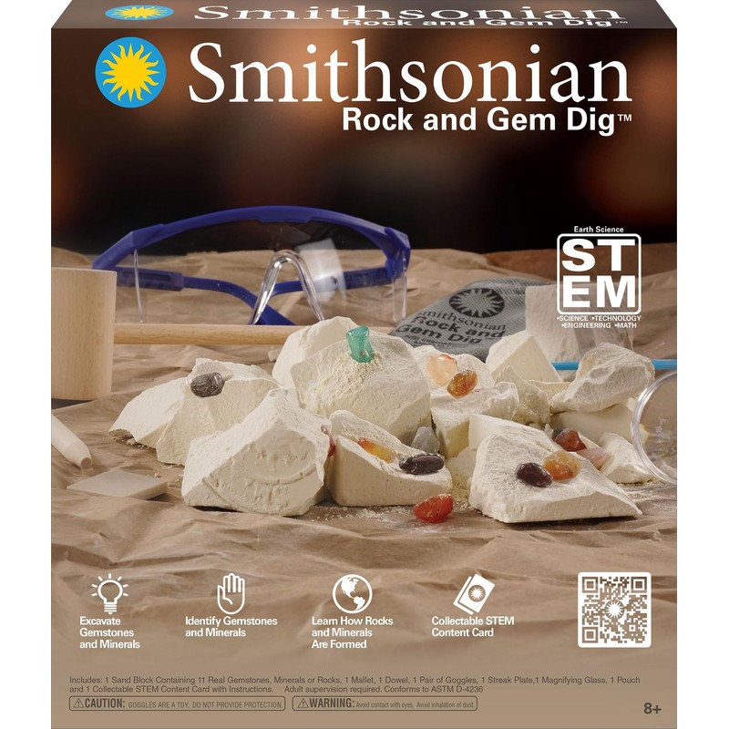 Smithsonian Rock and Gem Dig, Brown