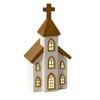 Carousel Home LED Ceramic Christmas Church | Light Up Ceramic