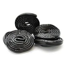 SweetGlob Licorice Wheels Naturally Flavored Candy (Black Licorice, 2 Pound)