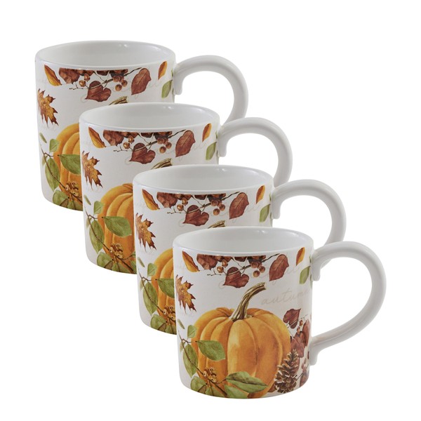 Park Designs Essence Of Fall Mug Set of 4