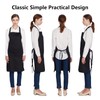 Jubatus 12 Pack 100% Cotton Aprons Bulk with 2 Pockets