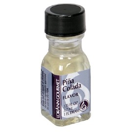 LorAnn Pina Colada SS Flavor, 1 dram bottle (.0125 fl oz - 3.7ml - 1 teaspoon) 24 pack