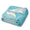 Jbofyee Blue Teal Turquoise Marble Throw Blankets All Season Ultra