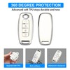 QBUC Key Fob Cover for Nissan, Car Key Fob Protector