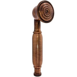 Schläfer 81132110 Hand Shower Nostalgia, Copper Retrò Hand Shower, 1 Jet Type, Brass Shower Head for Shower and Bath, Vintage Antique Copper
