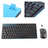 Keyboard Mouse Set Wireless Protable Combo Mini Ultra Thin Silent