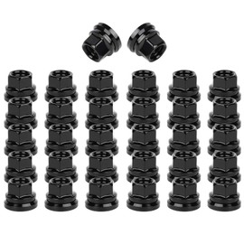 ECCPP M14x1.5 Black Lug Nuts 0.94 Tall Open End Wheel Lug Nuts Factory Style 32 Pieces fit for 2003-2009 for Ford F-250 2003-2019 for Ford F-250 Super Duty