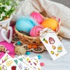 BOOSHMall 16 Sheets of Easter Stickers, Easter Eggs and Rabbit