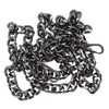8pcs Curb Chain 8 Side Milled Straight Buckle 1.2meter DIY